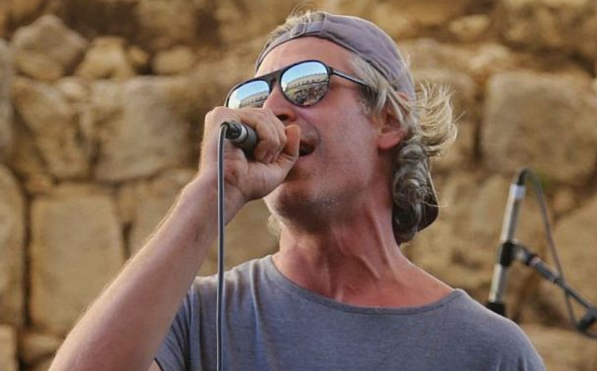 American jewish singer matisyahu, performing at the sacred music festival in the old city of jerusalem