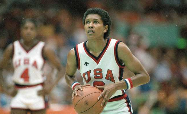 Lynette woodard, who played at kansas before playing with team usa and the harlem globetrotters,