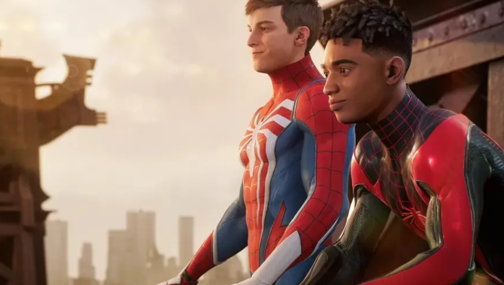 Peter parker and miles morales' performers are both up for bafta games awards