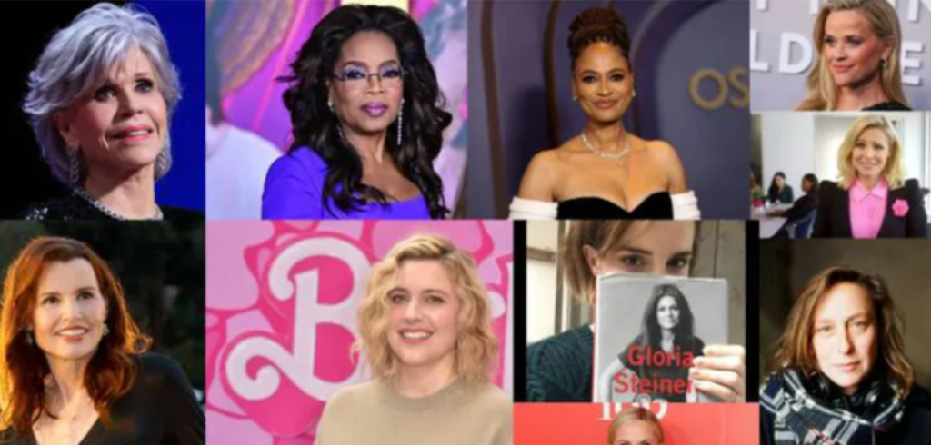 Women changemakers in the entertainment business in hollywood and europe