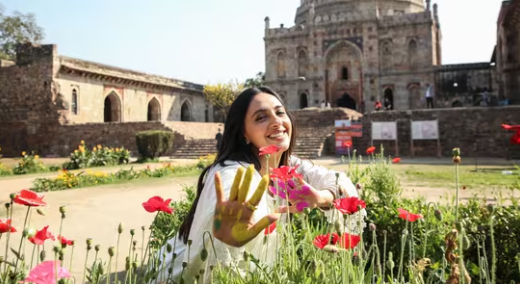 Akansha ranjan on holi