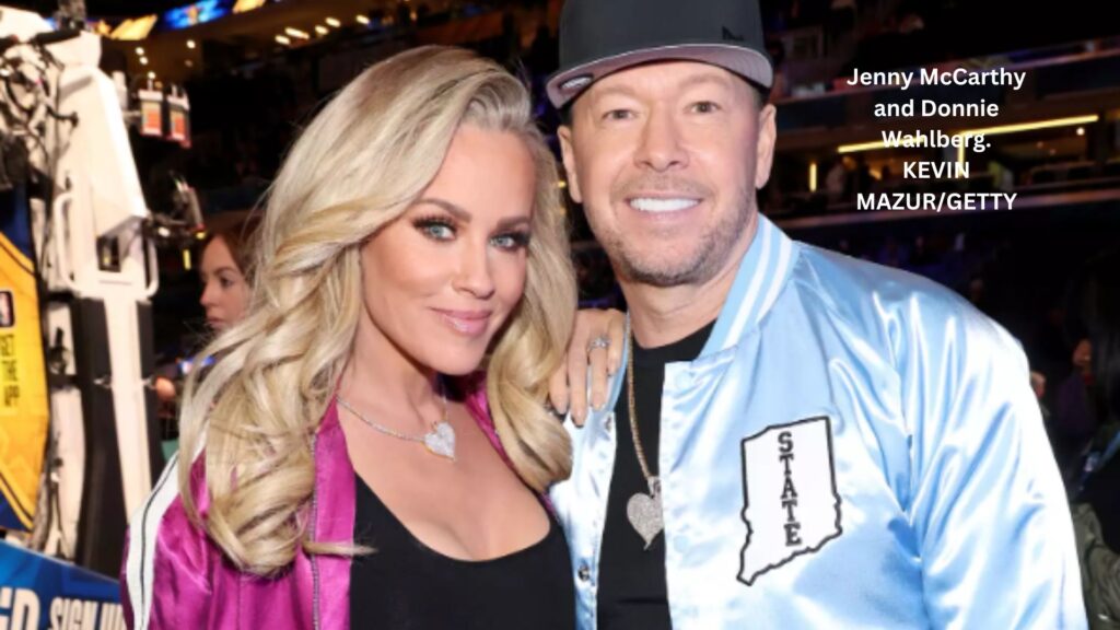 Jenny mccarthy and donnie wahlberg. Kevin mazur/getty