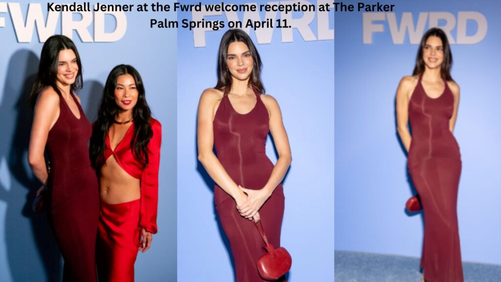 Kendall jenner at the fwrd welcome reception at the parker palm springs on april 11.