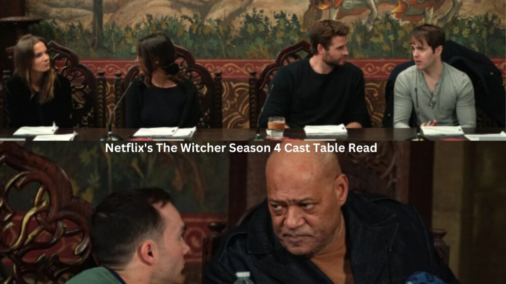 Netflix's the witcher season 4 cast table read