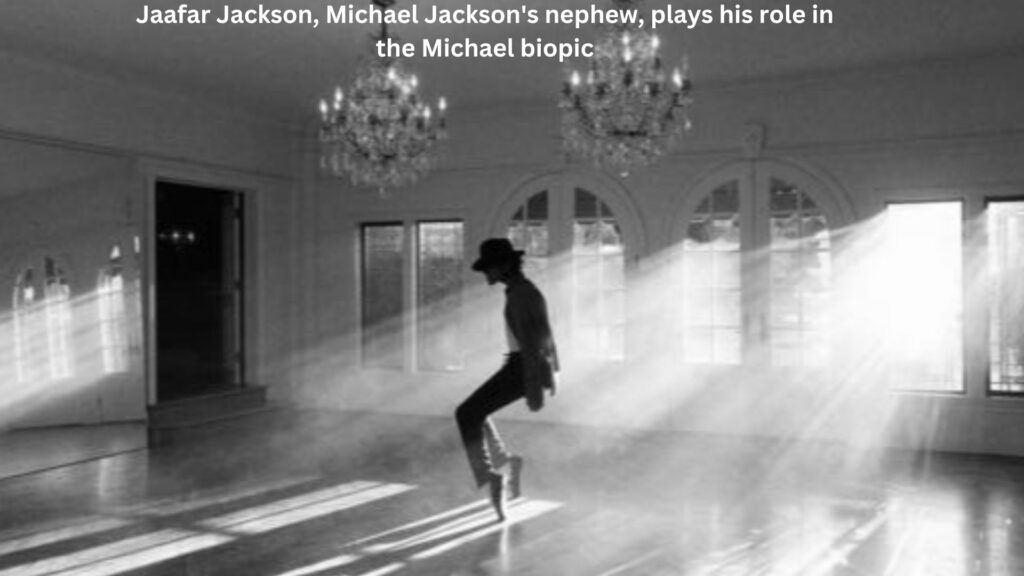 Jaafar jackson, michael jackson's nephew, plays his role in the michael biopic