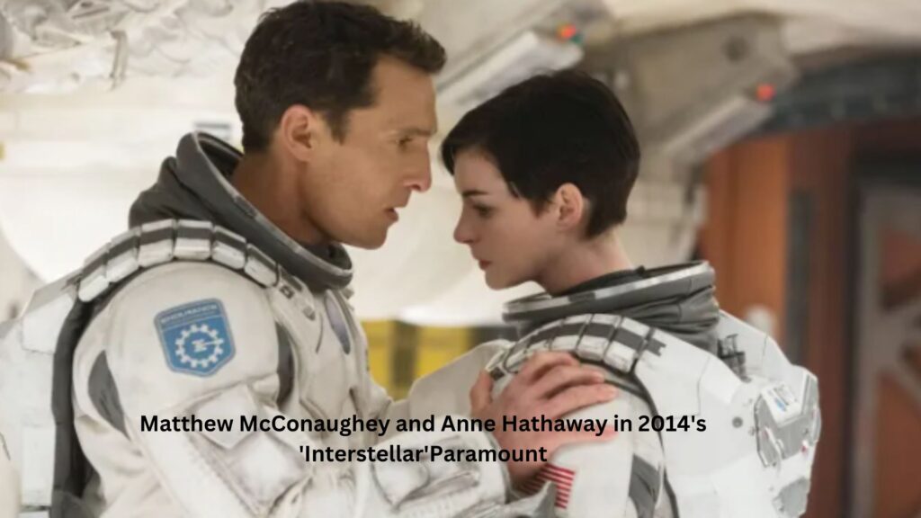 Matthew mcconaughey and anne hathaway in 2014's 'interstellar' paramount