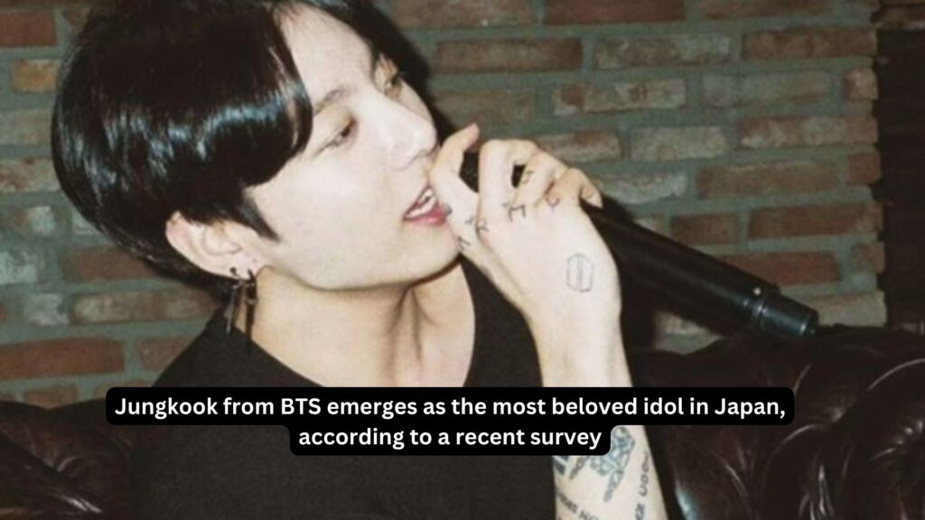 Jungkook from bts emerges as the most beloved idol in japan, according to a recent survey