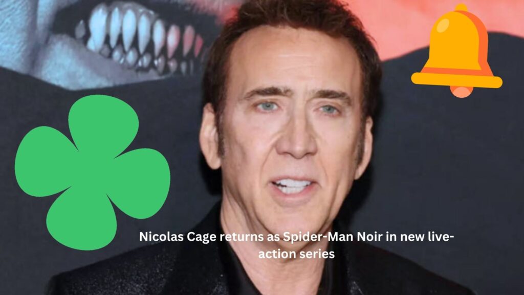 Nicolas cage returns as spider-man noir in new live-action series