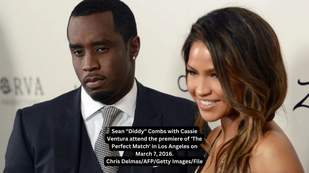 Sean diddy combs with cassie ventura attend the premiere of the perfect match in los angeles on march 7 2016. Chris delmasafpgetty imagesfile