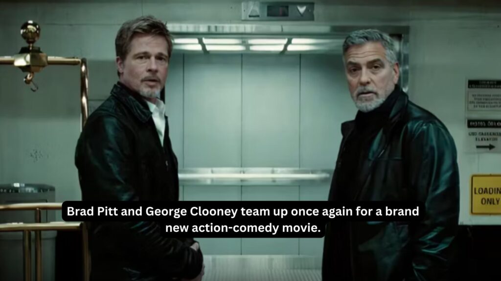 Brad pitt and george clooney team up once again for a brand new action comedy movie